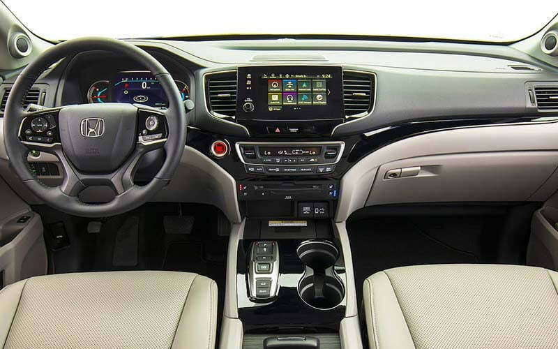 honda pilot sport 2022 interior side