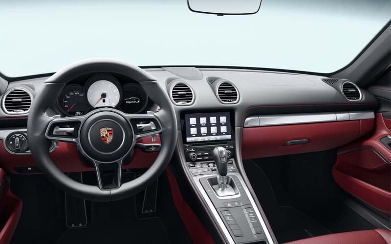 Porsche 718 Cayman S 2022 interior side