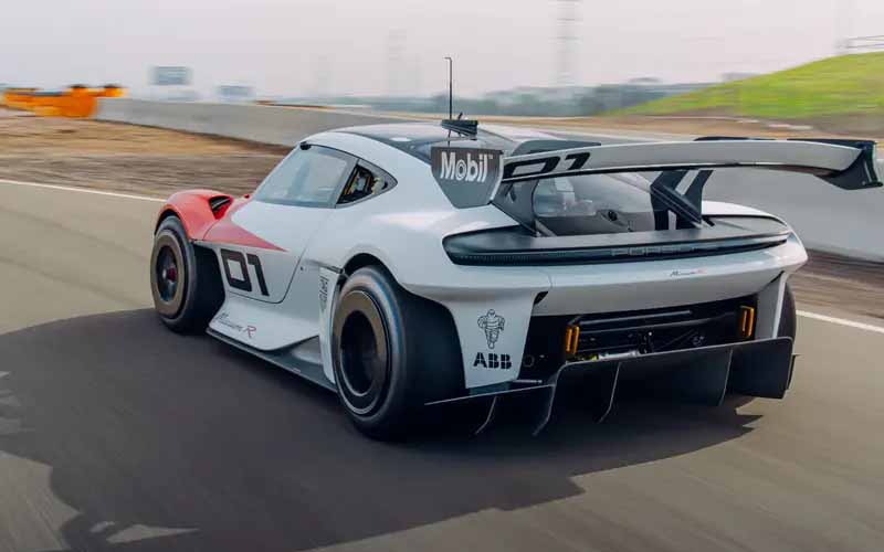 Porsche Mission R 2022 exterior back