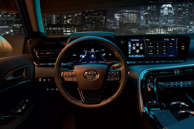 Toyota Mirai 2022 Interior Steering View