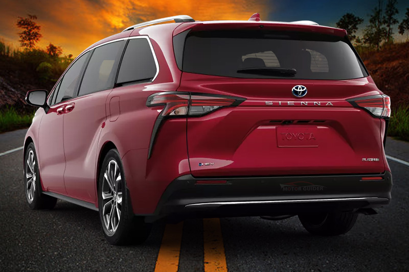 Toyota Sienna 2025 Exterior Back View