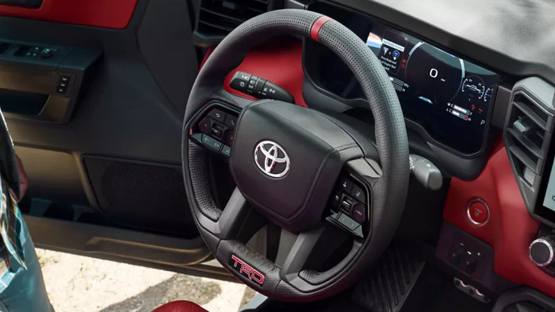 Toyota Tundra Limited 2022 Interior Steering View