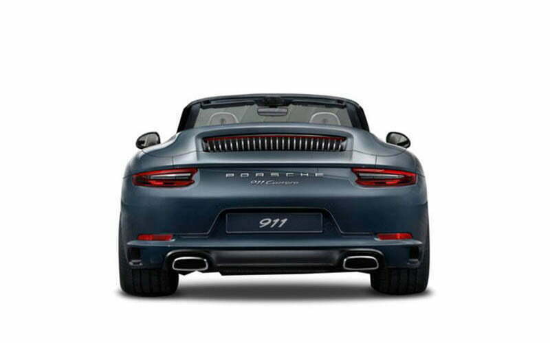 porsche 911 carrera 4S 2022 exterior back