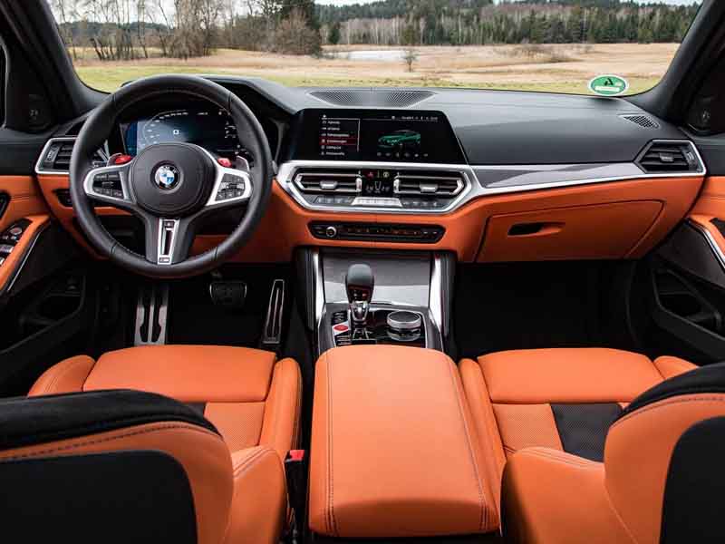 BMW M3 Competition Sedan 2022 Dashboard Interior