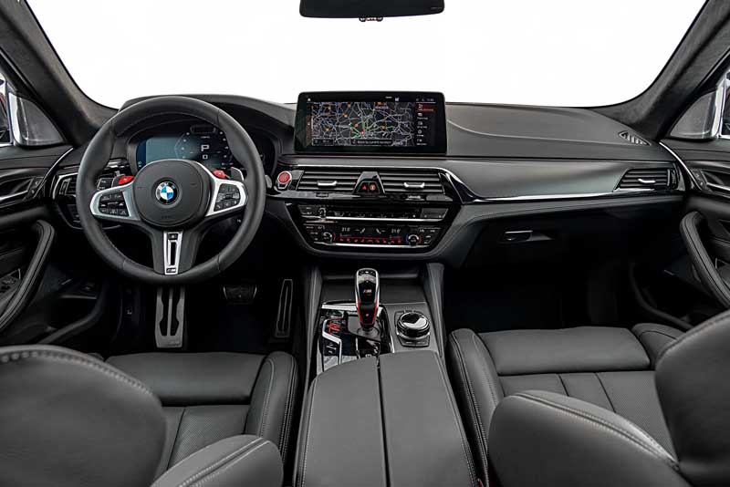 BMW M5 Competition Sedan 2022 Dashboard Interior