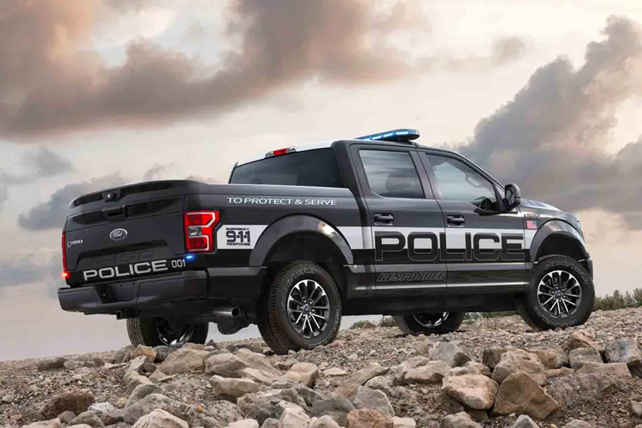 Ford F-150 Special Service Vehicle 2022 exterior back