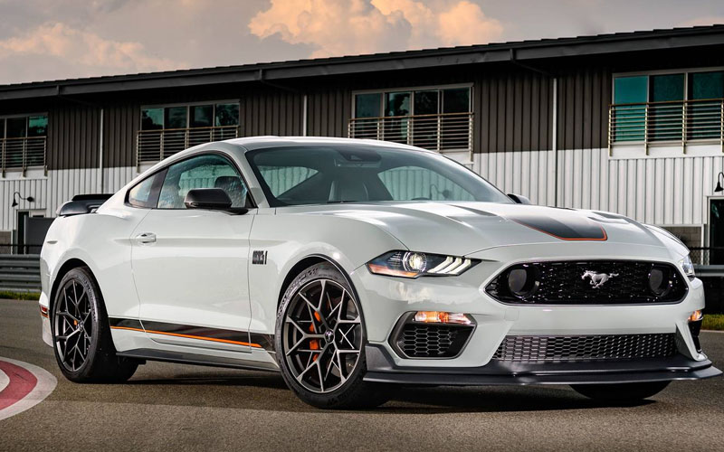 Ford Mustang EcoBoost Coupe 2022 exterior side