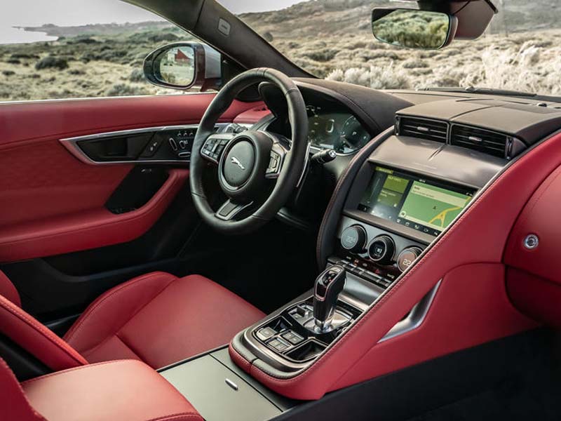 Jaguar F-Type P450 Coupe 2022 Dashboard Interior