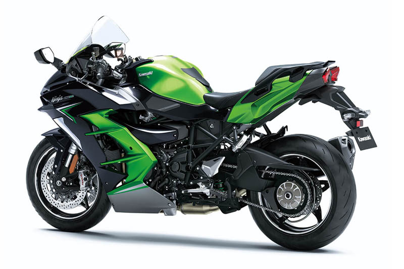 Kawasaki Ninja H2 SX SE 2022 Side View