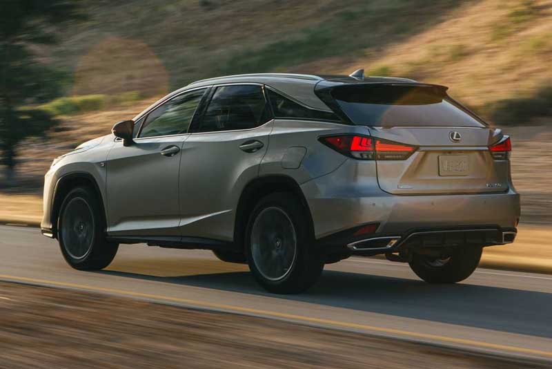 Lexus RX 350 AWD 2022 Back View