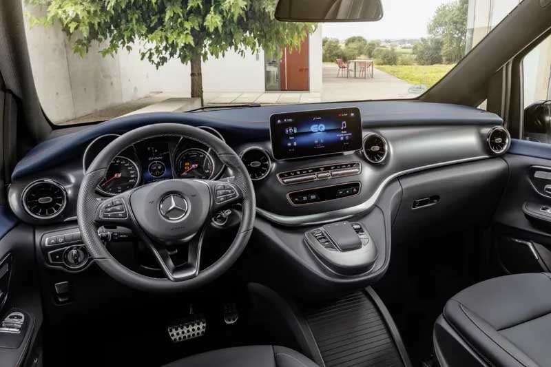 Mercedes Benz EQV 2022 Dashboard Interior