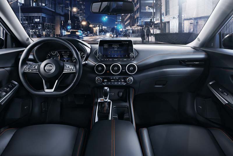 Nissan Sentra SR Midnight Edition 2022 Dashboard Interior