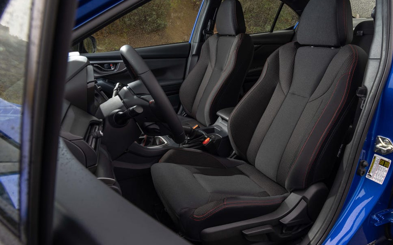 Subaru WRX Sedan Manual 2022 interior seats