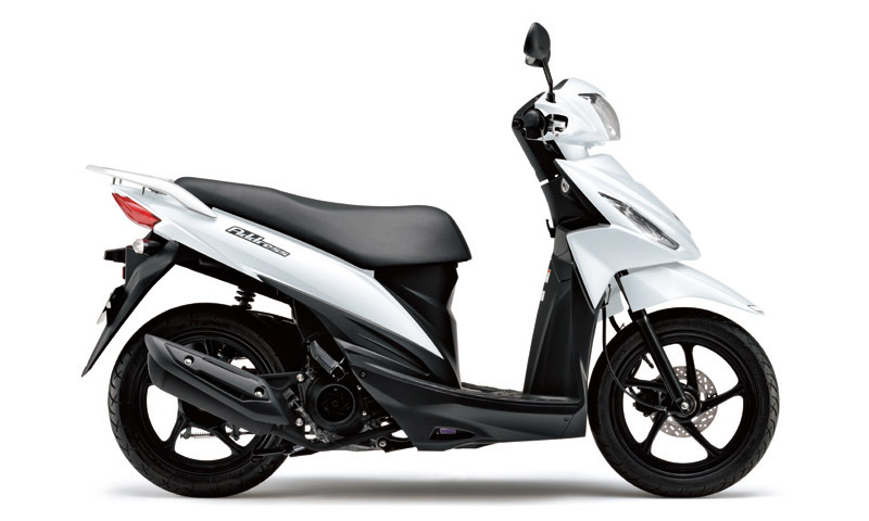 Suzuki Address 2022 Pearl Brilliant White Colours View