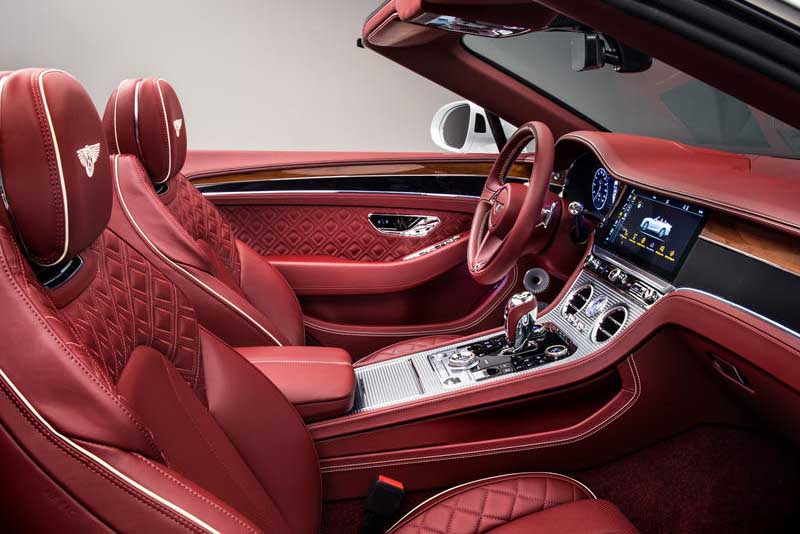 Bentley Continental V8 Convertible 2022 Dashboard Interior