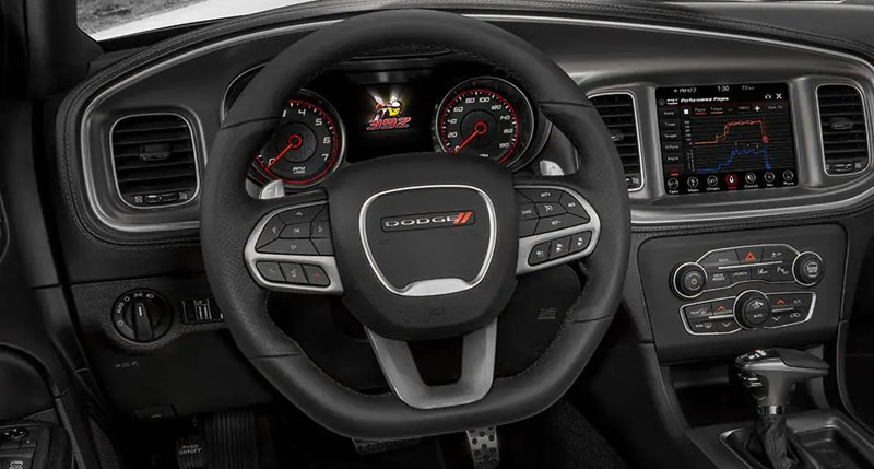 Dodge Charger 2022 Interior Front View