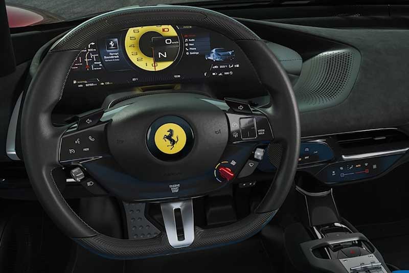 Ferrari Daytona SP3 2022 Steering Interior