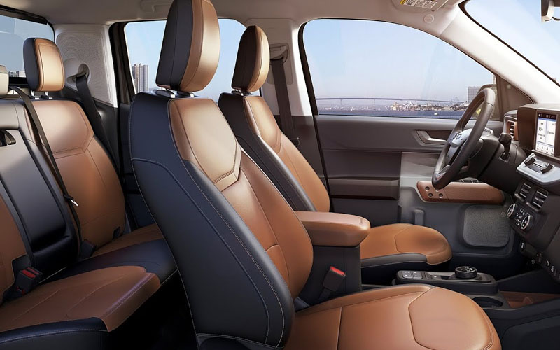 Ford Maverick Test Drive 2022 interior seats