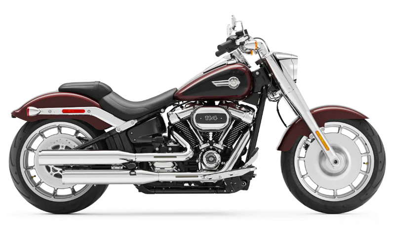 Harley-Davidson Fat Boy 114 2022 Midnight Crimson Colour