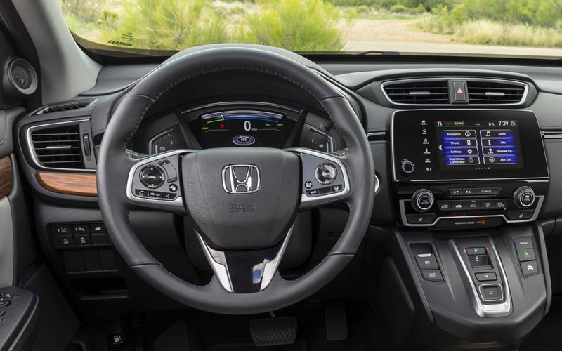 Honda CR-V Hybrid Touring 2022 steering view