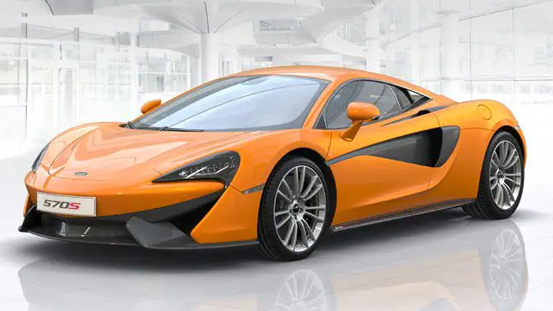 Mclaren 570S Coupe 2022 Side View