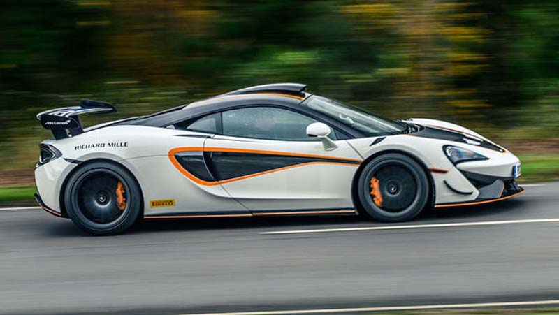 Mclaren 620R 2022 Side View