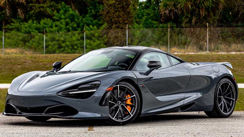 Mclaren 720S Spider 2022 Front View