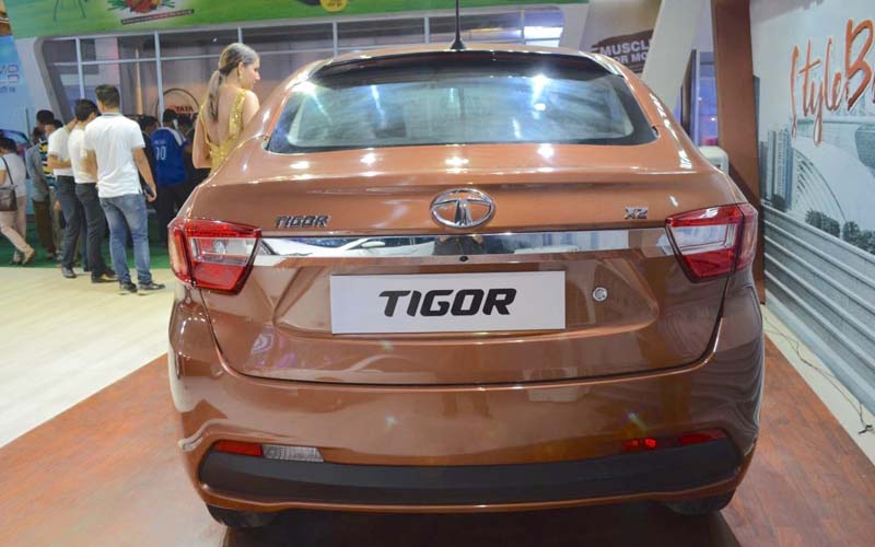 Tata Tigor 2022 exterior back