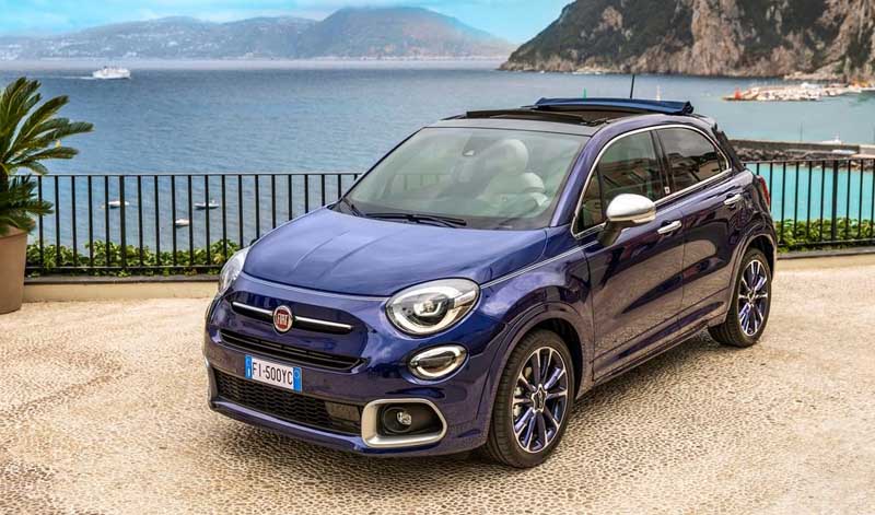 Fiat 500X 2022 Exterior Front View