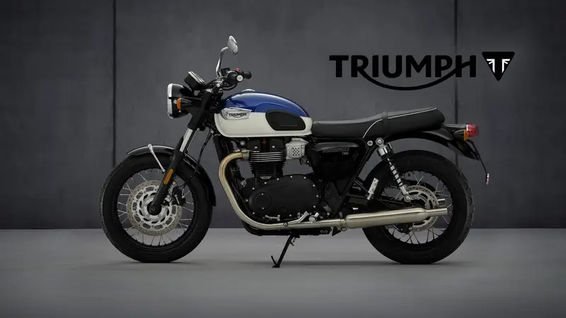 Triumph Bonneville T100 2022 Side View