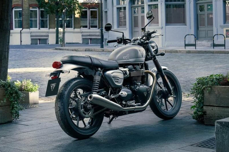 Triumph Street Twin EC1 Edition 2022 Back View