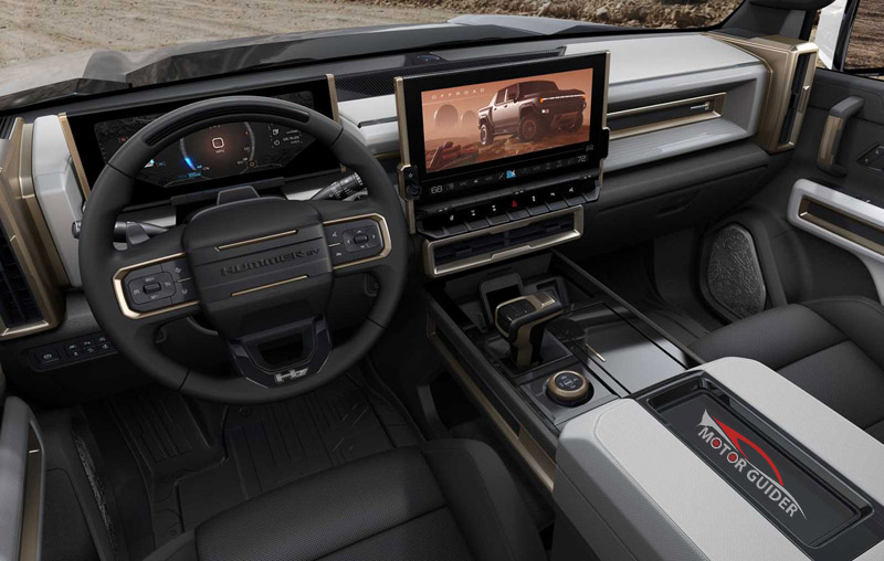 GMC Hummer EV Pickup 2022 Interior Dashboard view