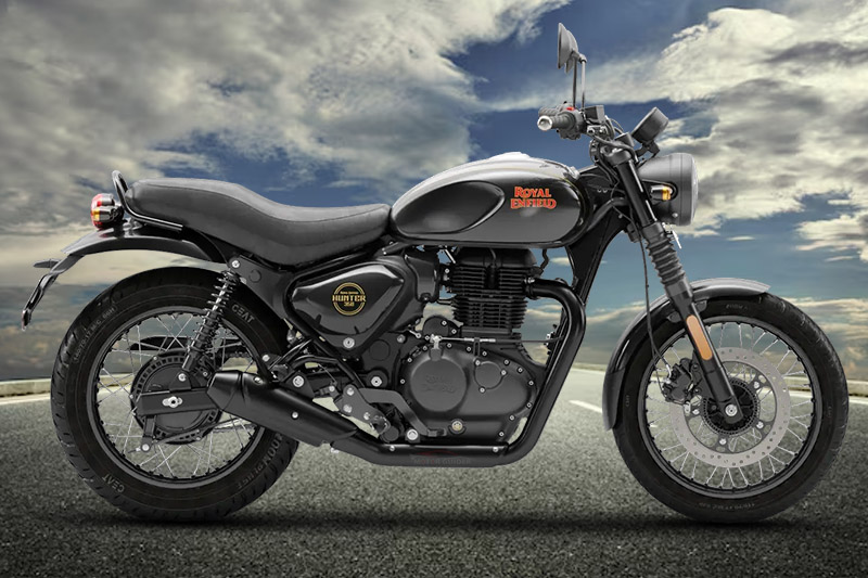 Royal Enfield Hunter 350 2025 Factory Black