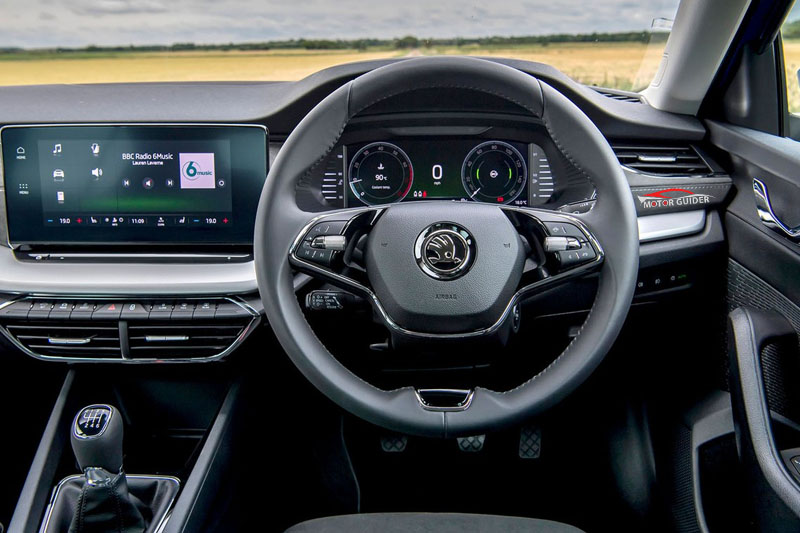 Skoda Octavia 2022 Interior Steering View