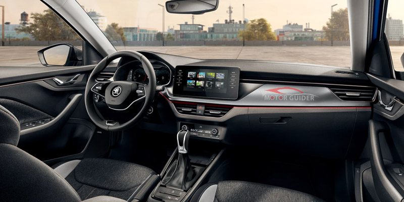 Skoda Scala 2022 Interior Dashboard View