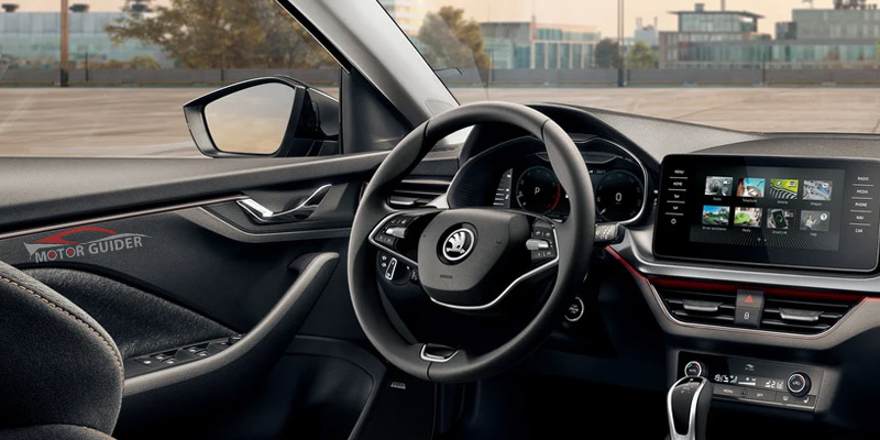 Skoda Scala 2022 Interior Steering View