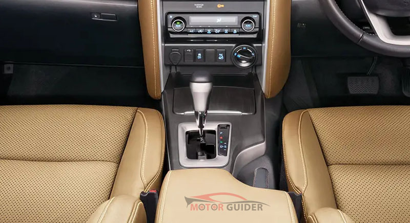 Toyota Fortuner 2022 Inteiror Gear View