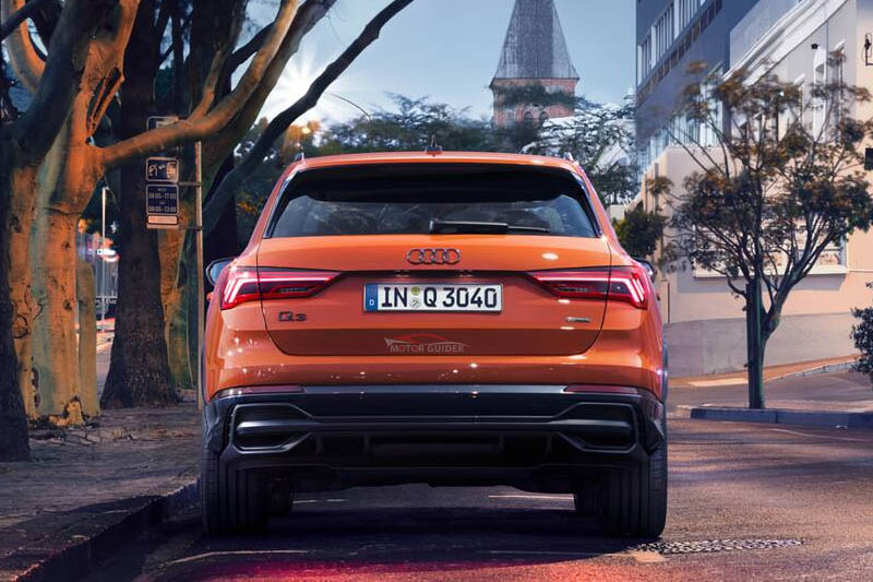 Audi Q3 2022 Exterior Back View