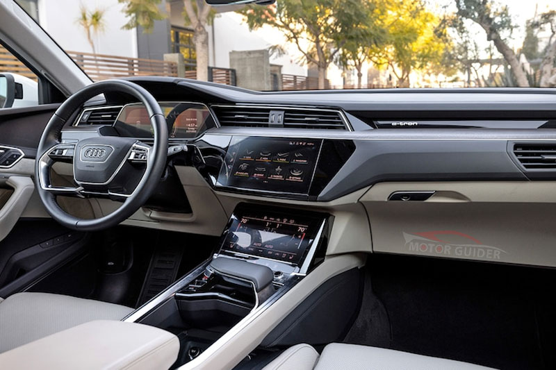 Audi e-tron 2023 Interior Dashboard View