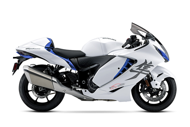 Suzuki Hayabusa 2023 White Colour