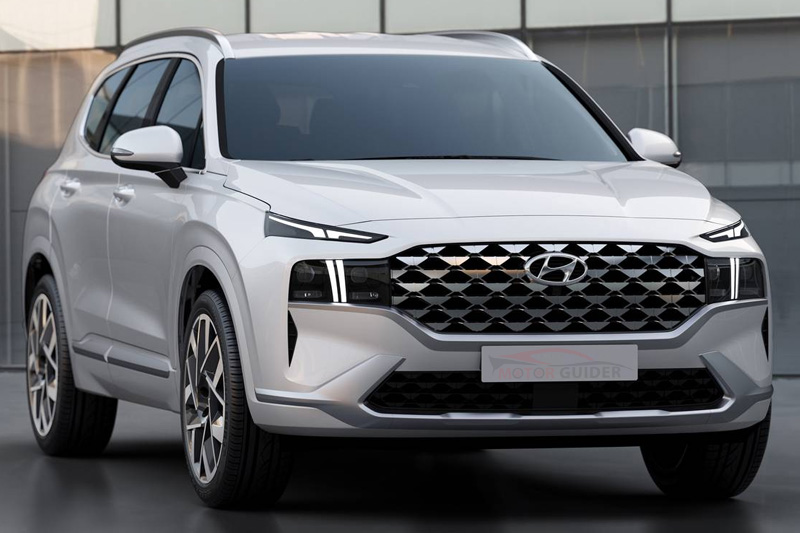 Hyundai Santa FE 2023 Exterior Front View