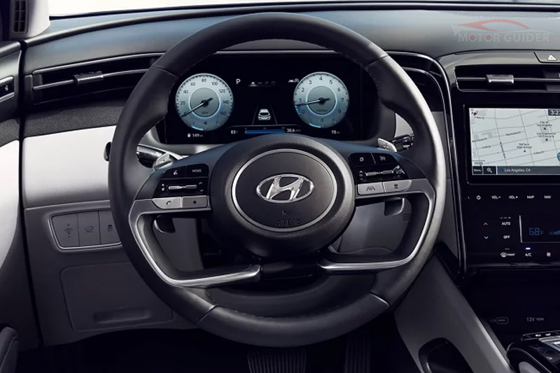 Hyundai Tucson 2023 Interior Steering View