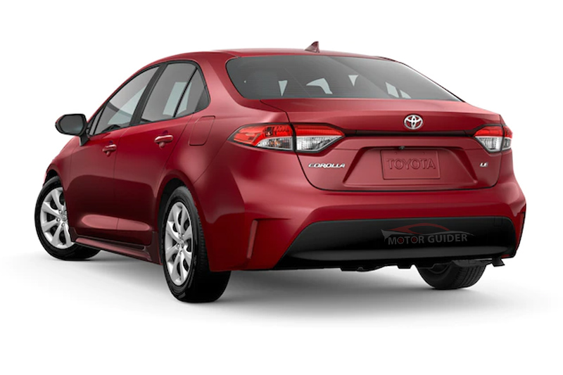 Toyota Corolla Hybrid 2023 Exterior Back View