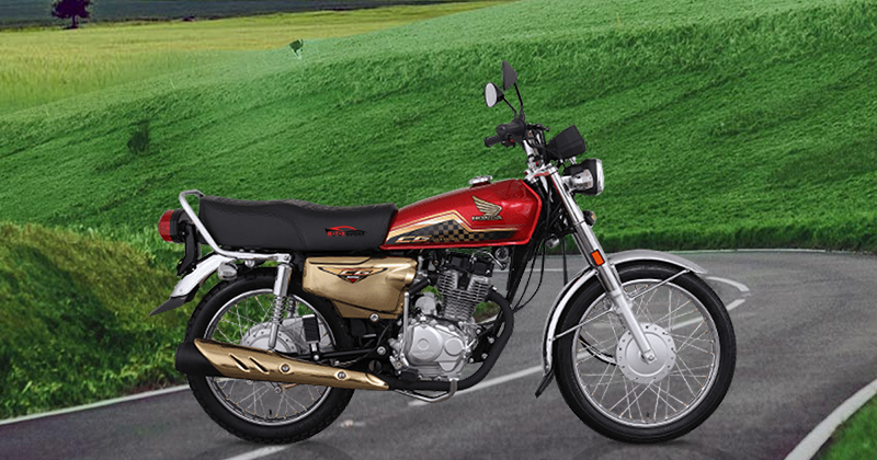 Honda CG 125S Gold Edition 2024 Red