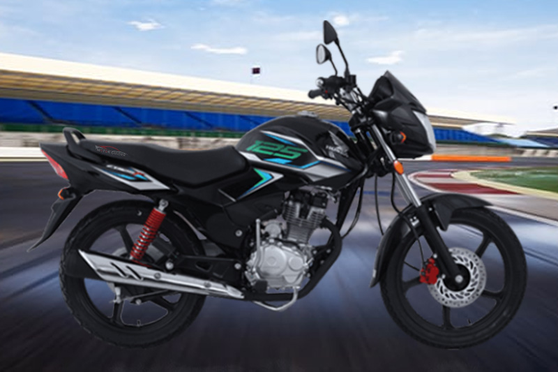 Honda CB125F 2025 Black Colour