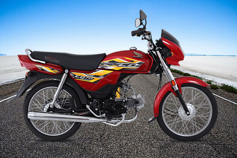 Honda CD70 Dream 2025 Red Colour