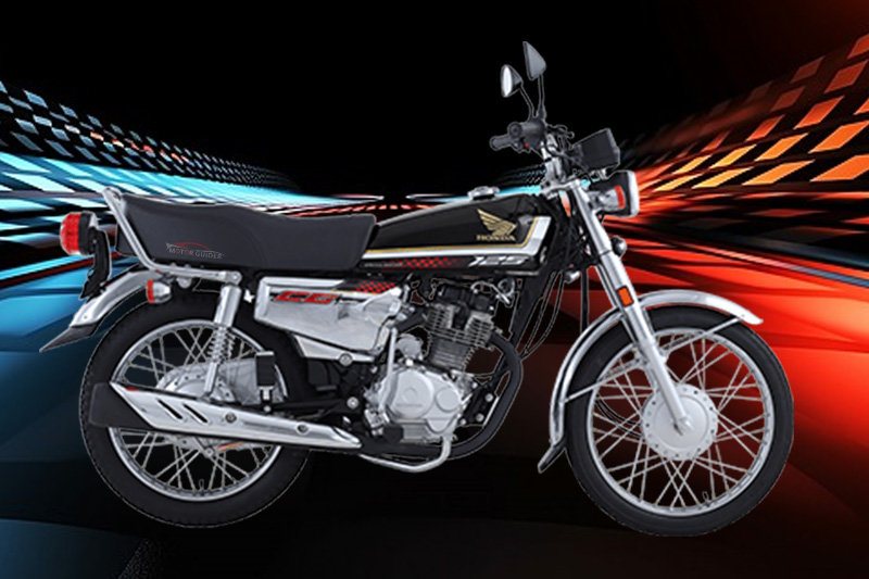 Honda CG125S 2025 Black Colour