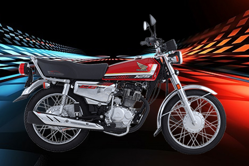 Honda CG125S 2025 Red Colour