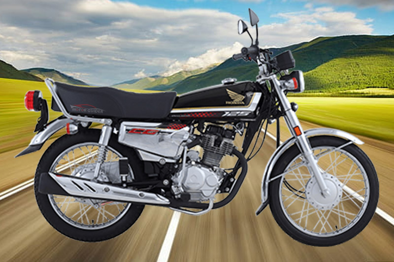 Honda CG125S Gold 2025 Black Colour