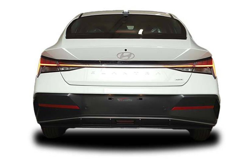 Hyundai Elantra 2025 Hybrid Exterior Back View